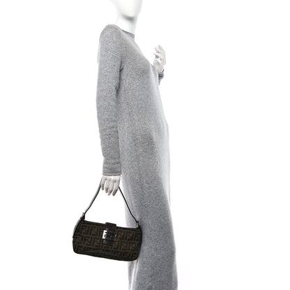 Fendi Zucca Baguette Shoulder Bag Tobacco 3 of 10