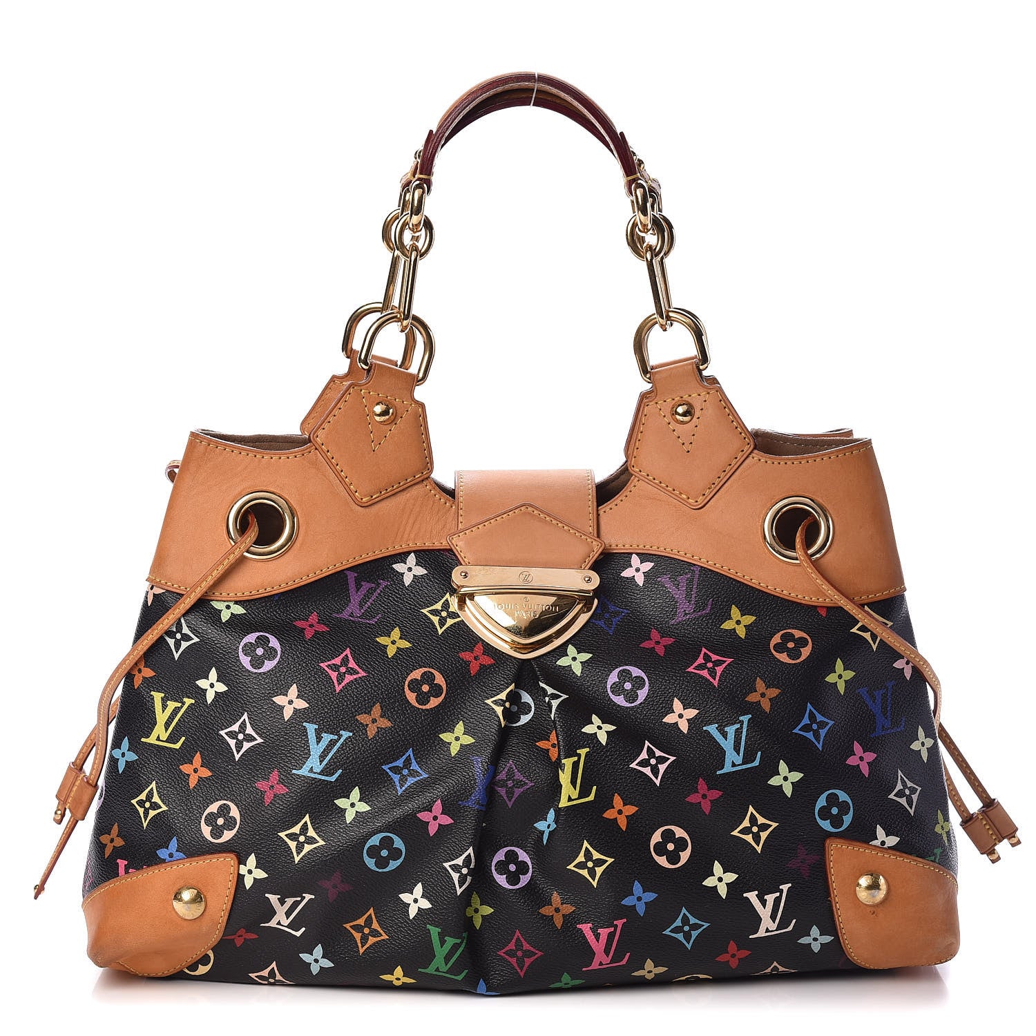 Louis Vuitton Monogram Multicolor Ursula Black 1 of 14
