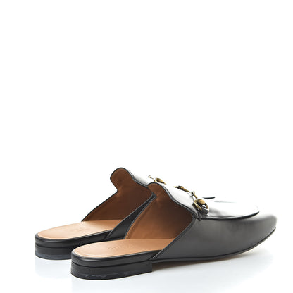 Gucci Calfskin Womens Princetown Slippers 39 Black 4 of 9