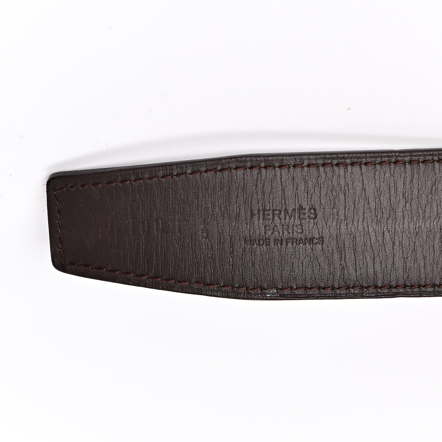 Hermes Box Chamonix Reversible 32mm H Belt 100 Black Chocolate 4 of 10