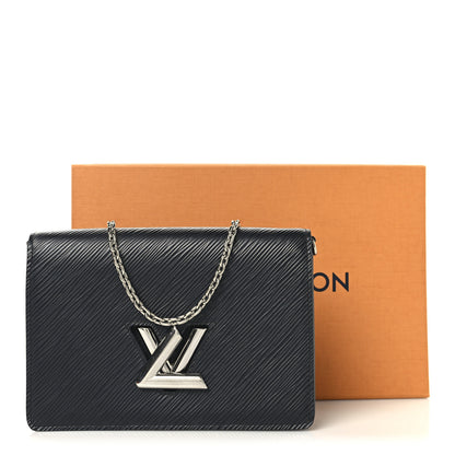 Louis Vuitton Epi Twist Belt Chain Wallet Black 10 of 10