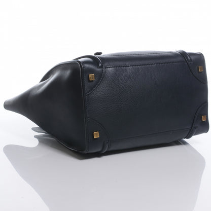 Celine Smooth Calfskin Mini Luggage Navy 5 of 9
