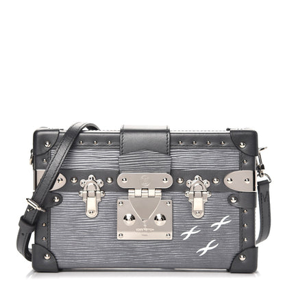 Louis Vuitton Epi Petite Malle Anthracite Nacre 1 of 8