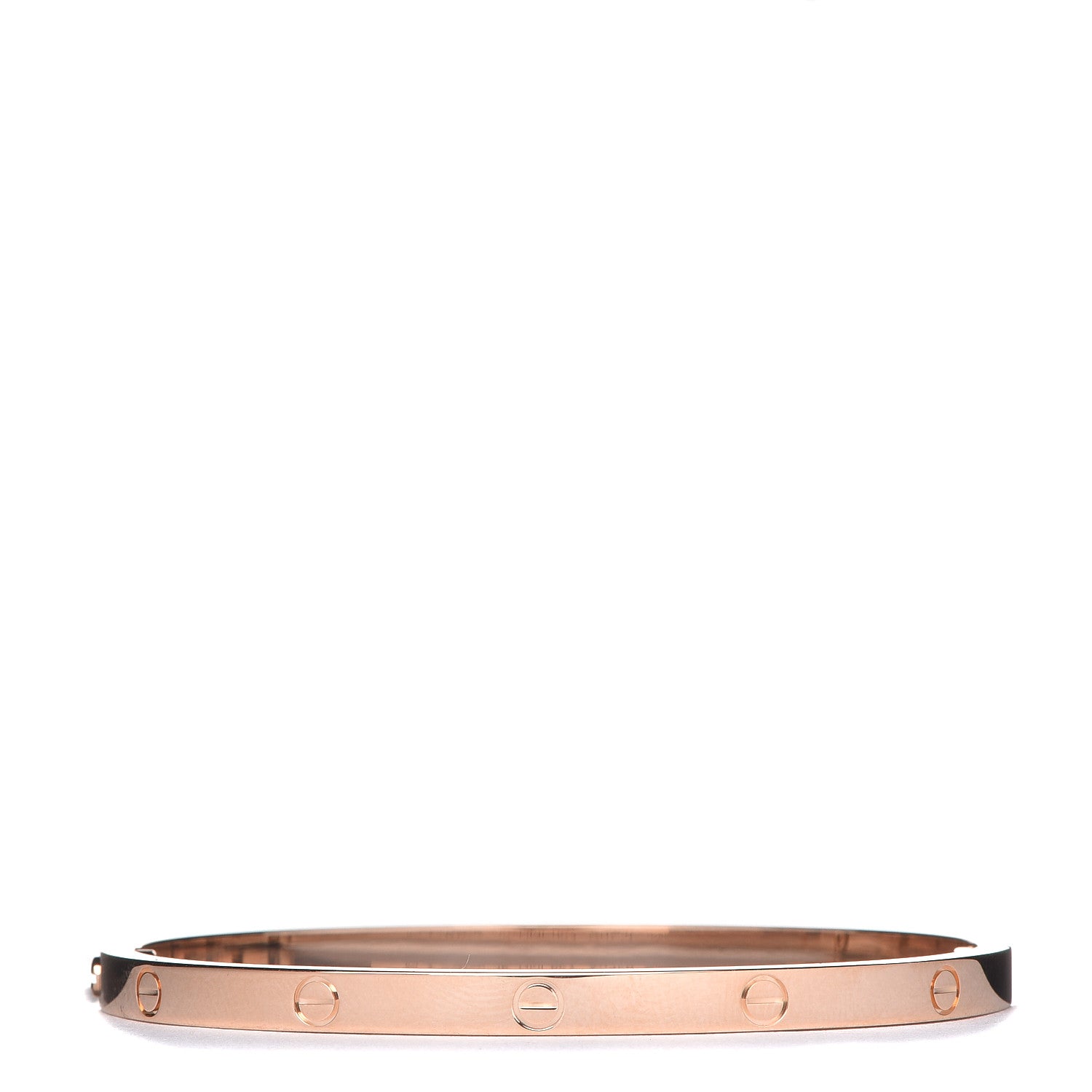 Cartier 18K Pink Gold Small LOVE Bracelet 15 3 of 6