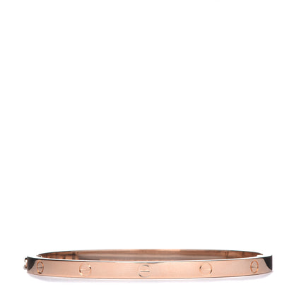 Cartier 18K Pink Gold Small LOVE Bracelet 15 3 of 6