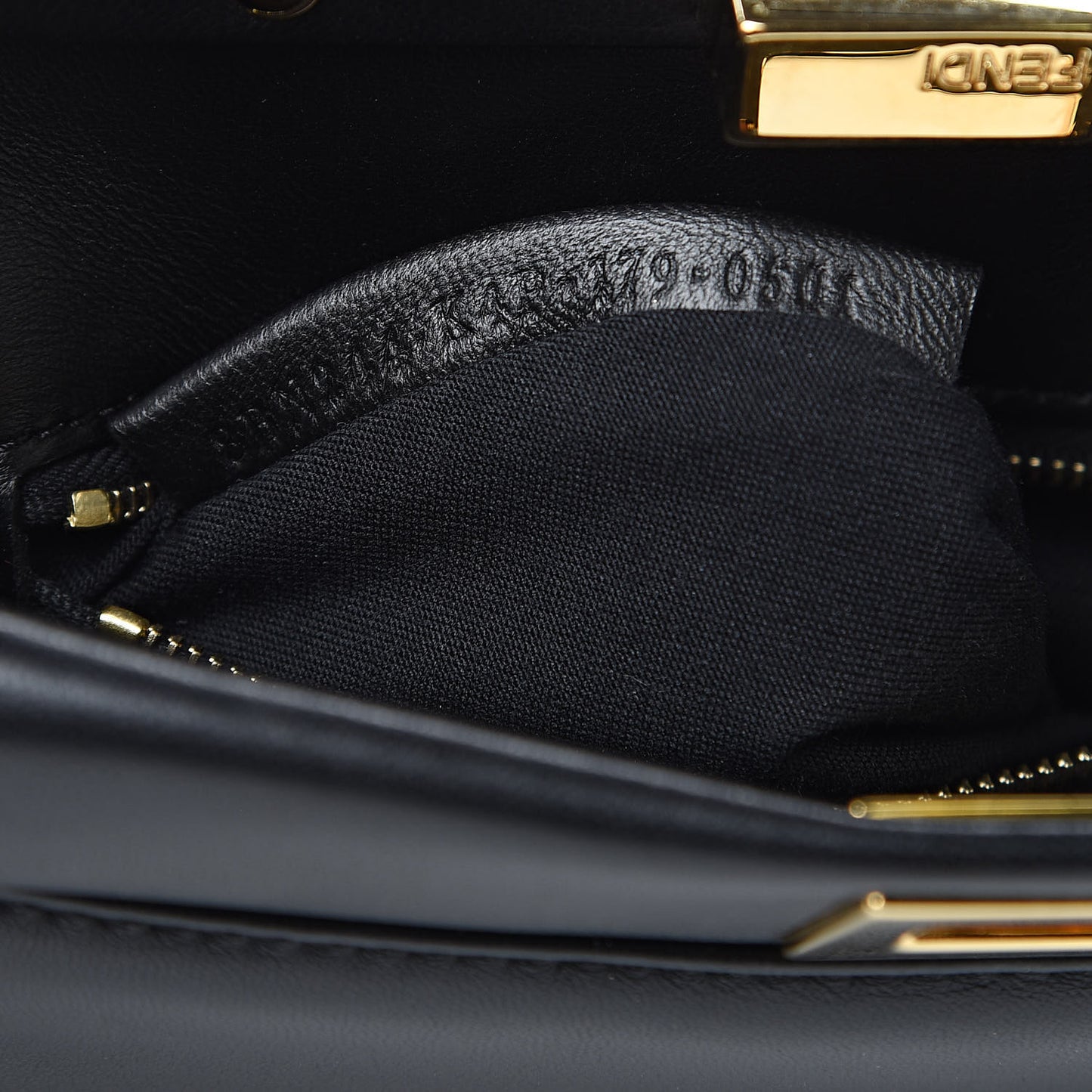 Nappa Mini Peekaboo Iconic Satchel Black