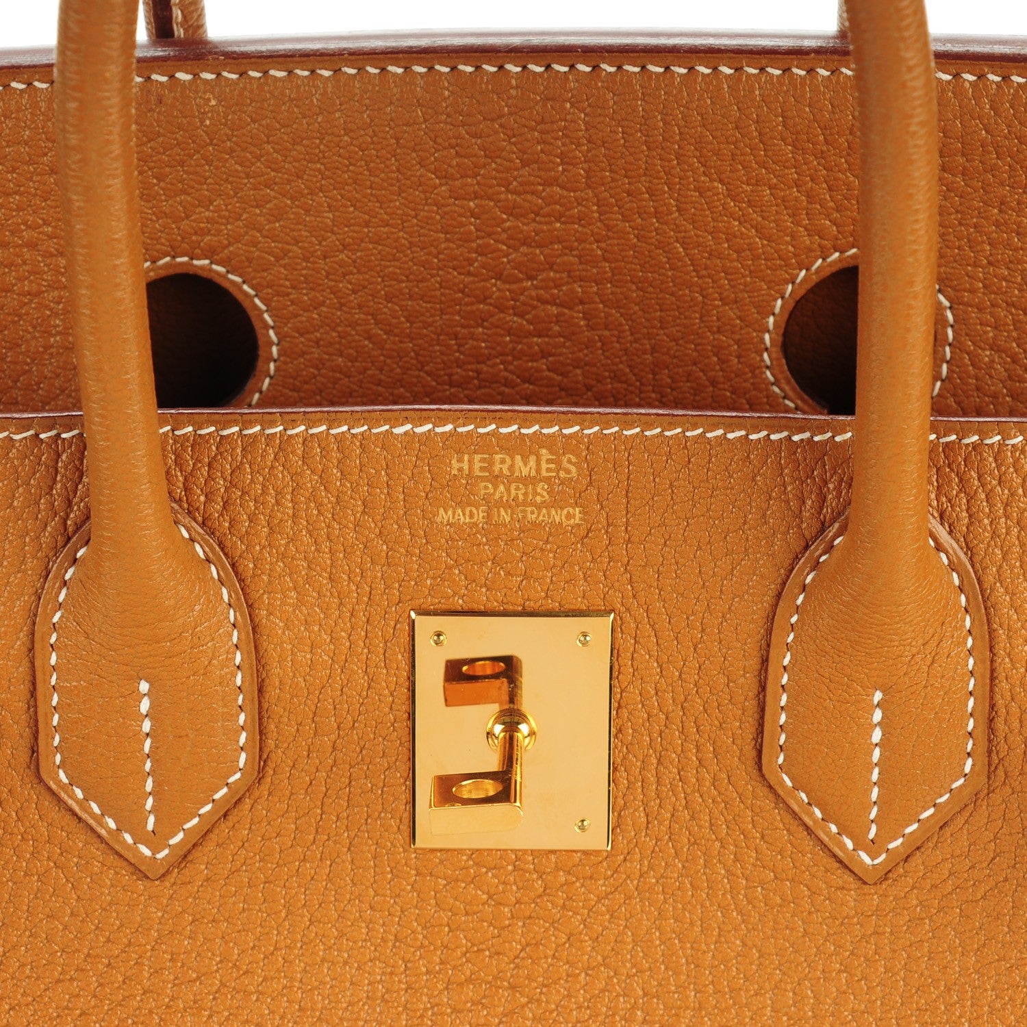 Hermes Chevre De Coromandel HAC Birkin 32 Caramel 10 of 25