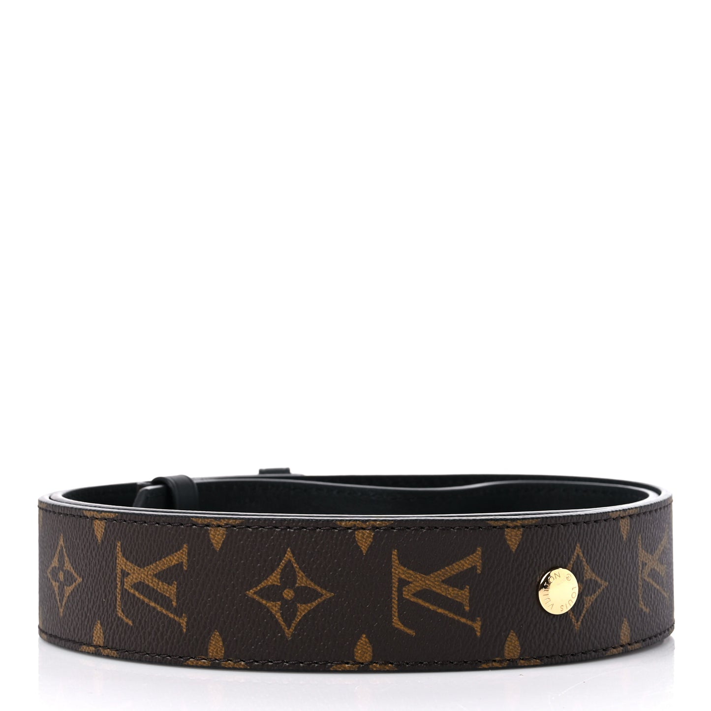 Monogram Adjustable Bandouliere Shoulder Strap Black