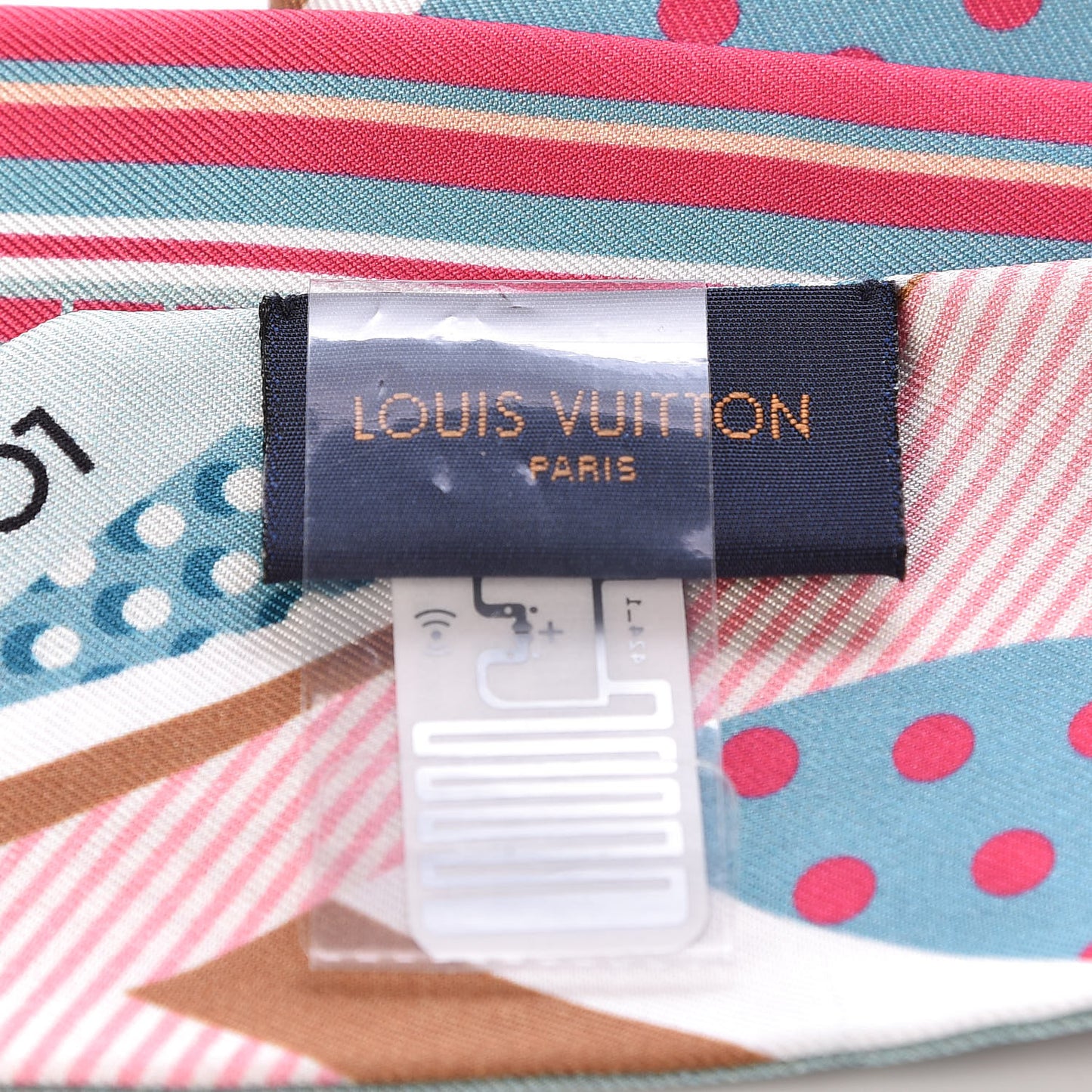 Silk Pop Monogram BB Bandeau Turquoise