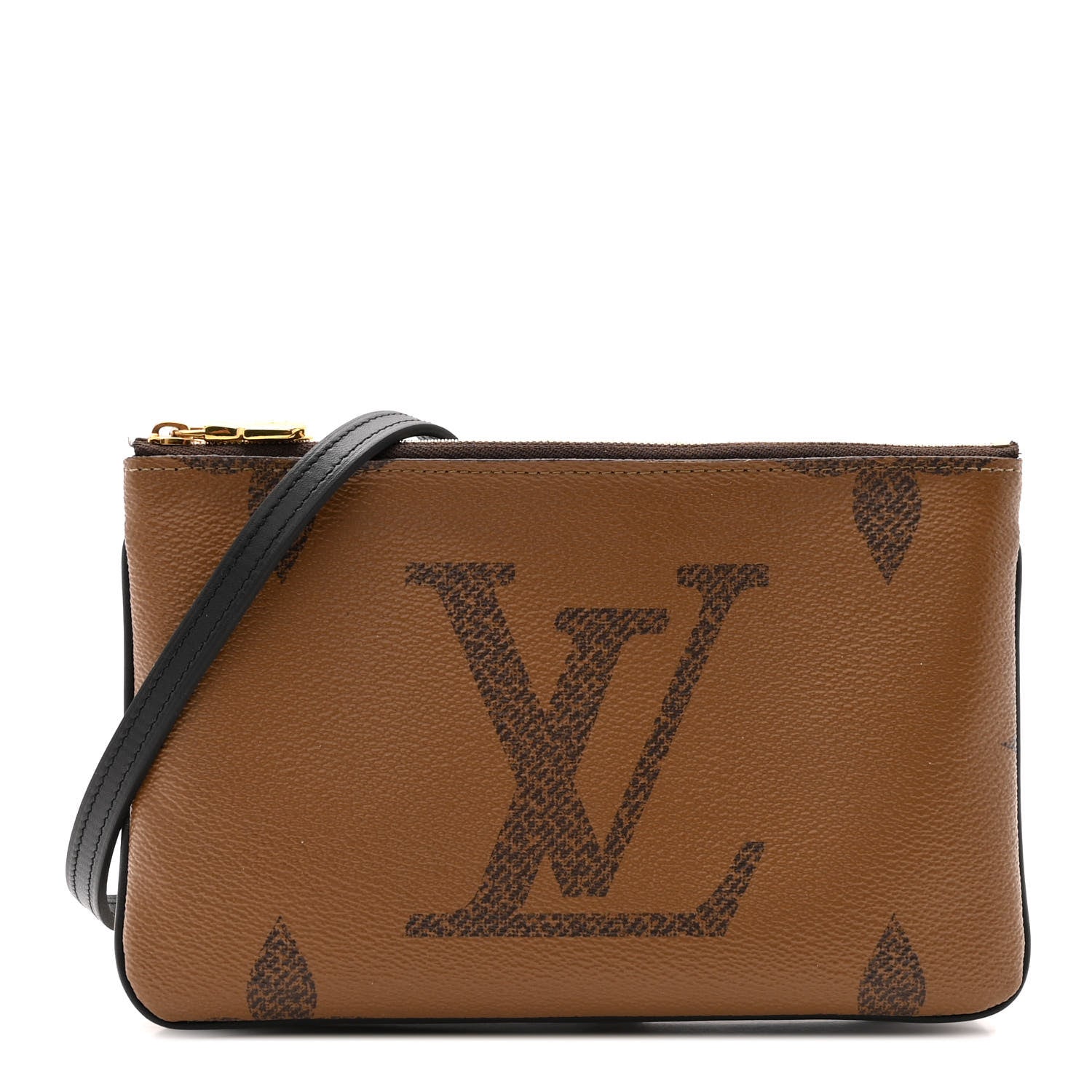 Louis Vuitton Reverse Monogram Giant Double Zip Pochette 1 of 11