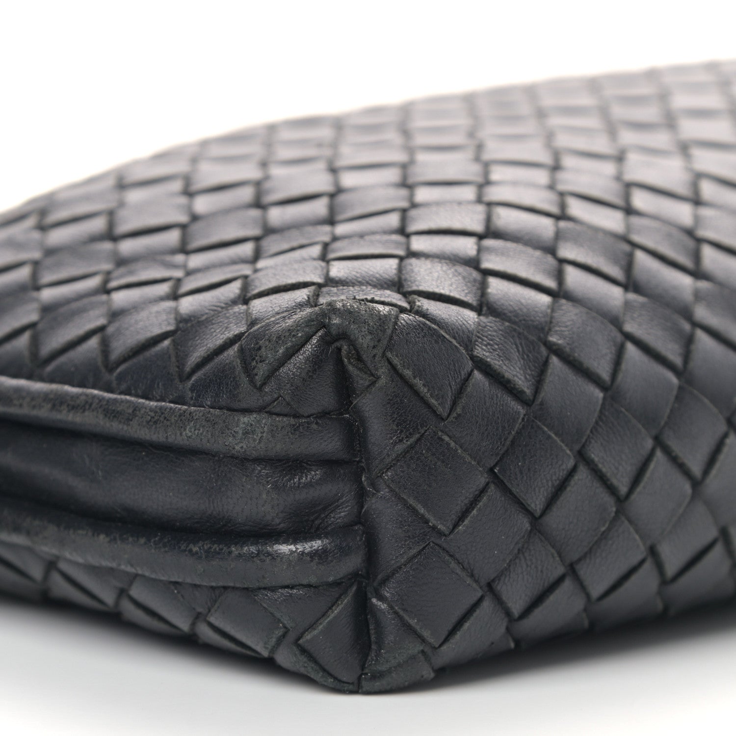 Bottega Veneta Nappa Intrecciato Nodini Crossbody Messenger Black 8 of 13