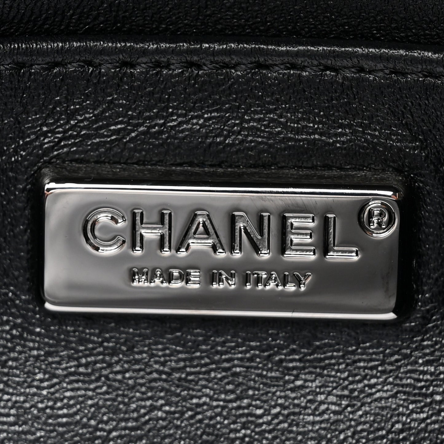 Sequin Logo Small Flap Ruthenium Multicolor