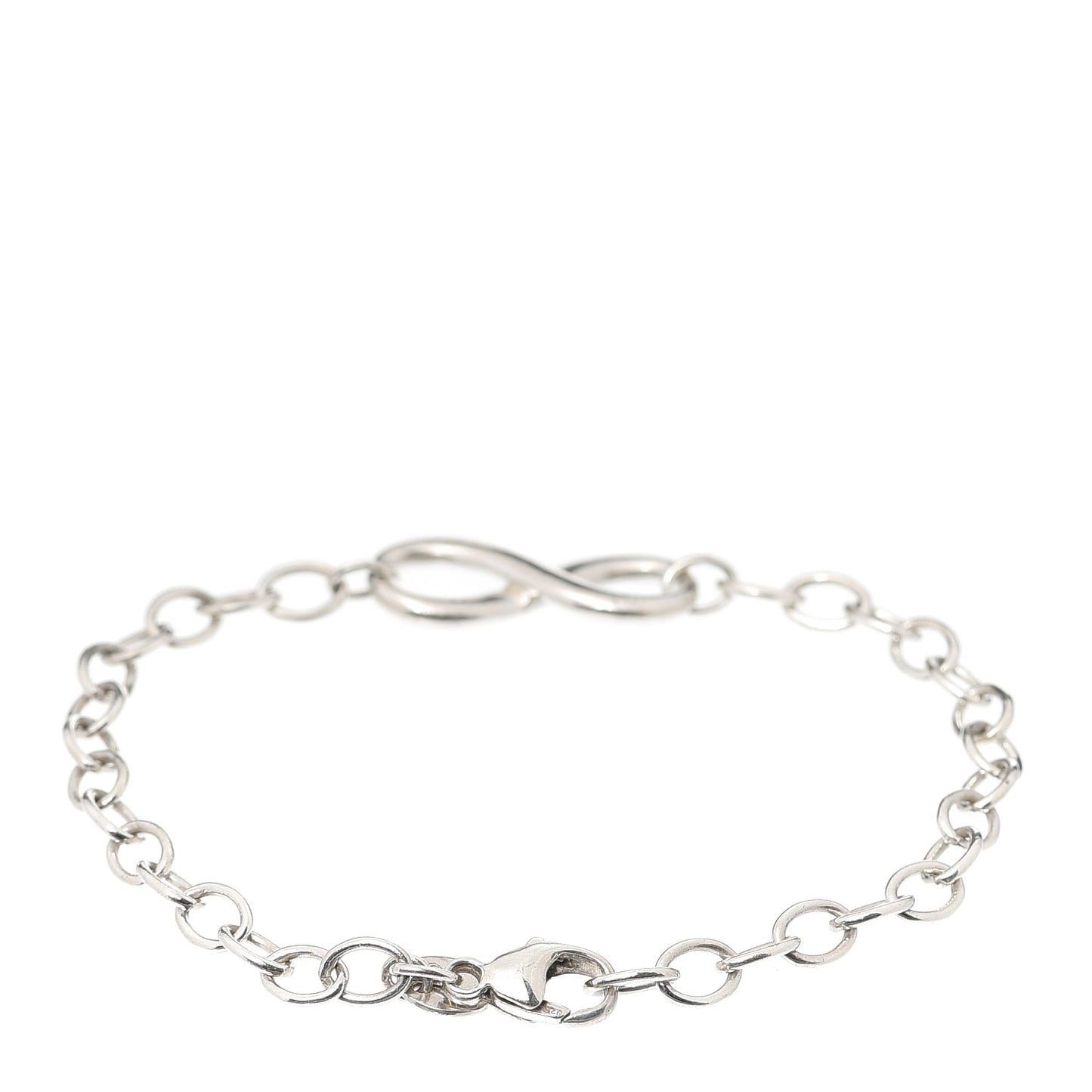 Sterling Silver Infinity Chain Bracelet