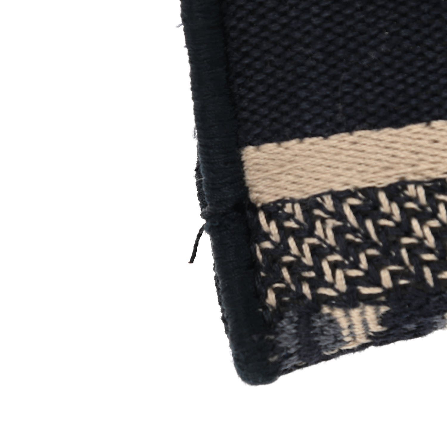 Christian Dior Oblique Slim Saddle Pouch Blue 9 of 9