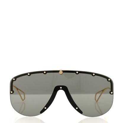 Gucci Shield Sunglasses GG0667S Black Gold 2 of 8