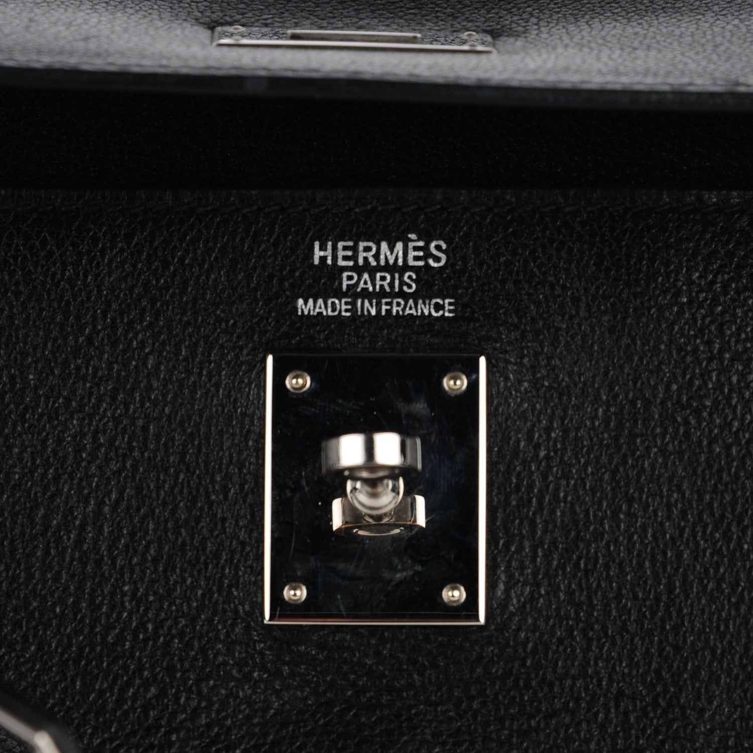 Hermes Evergrain Kelly Retourne 35 Black 19 of 19