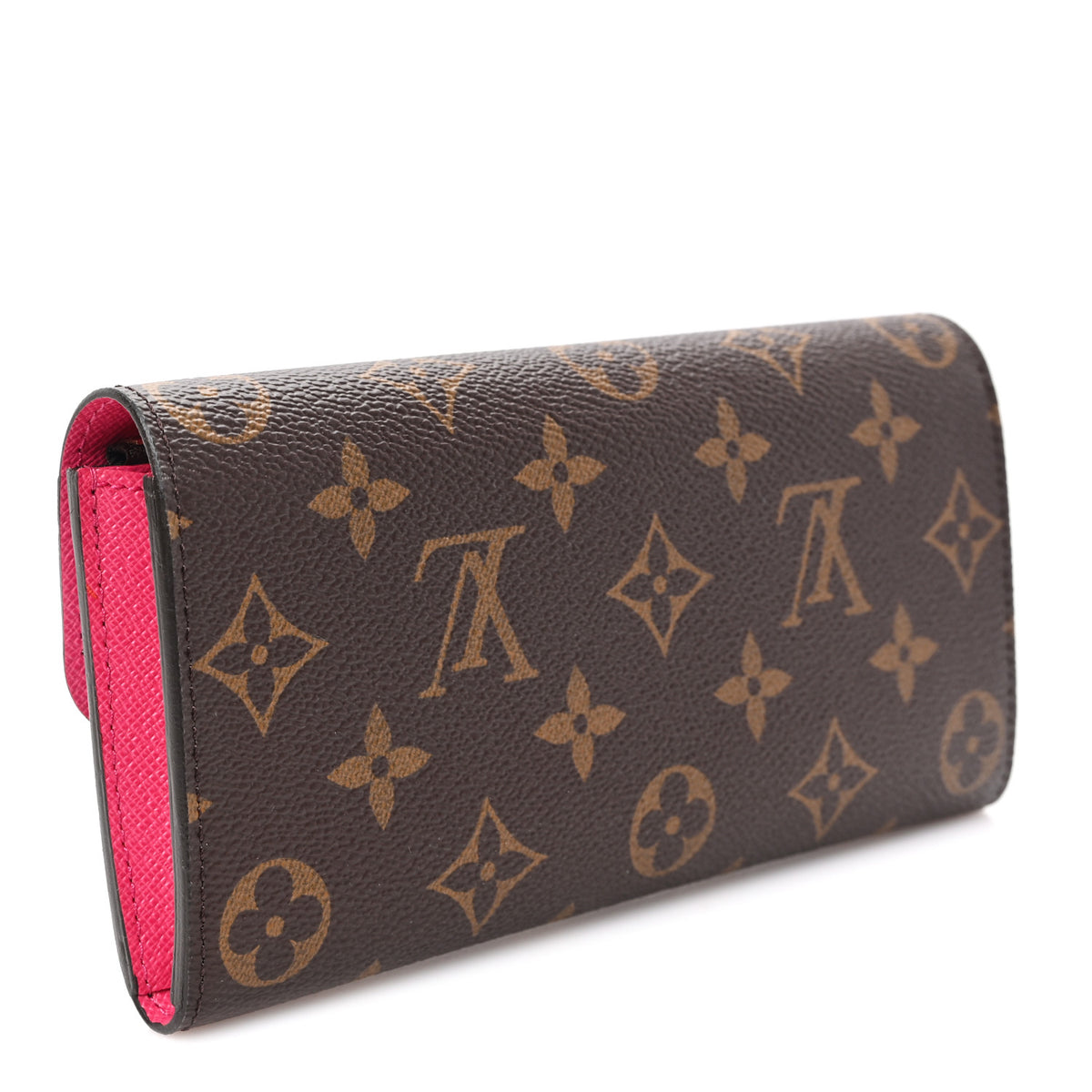 Monogram Emilie Wallet Hot Pink