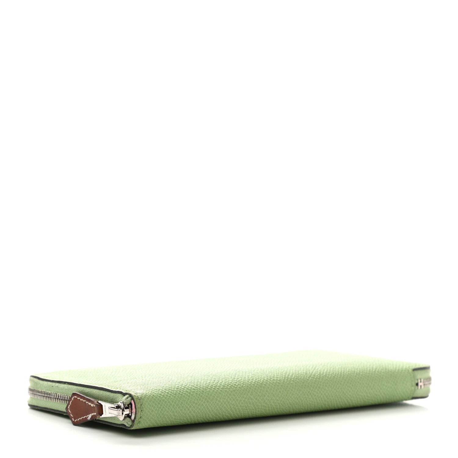 Hermes Epsom Silk'In Wallet Vert Criquet 4 of 9