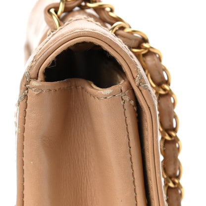 Chanel Calfskin Quilted Medium Wild Stitch Flap Beige 16 of 16
