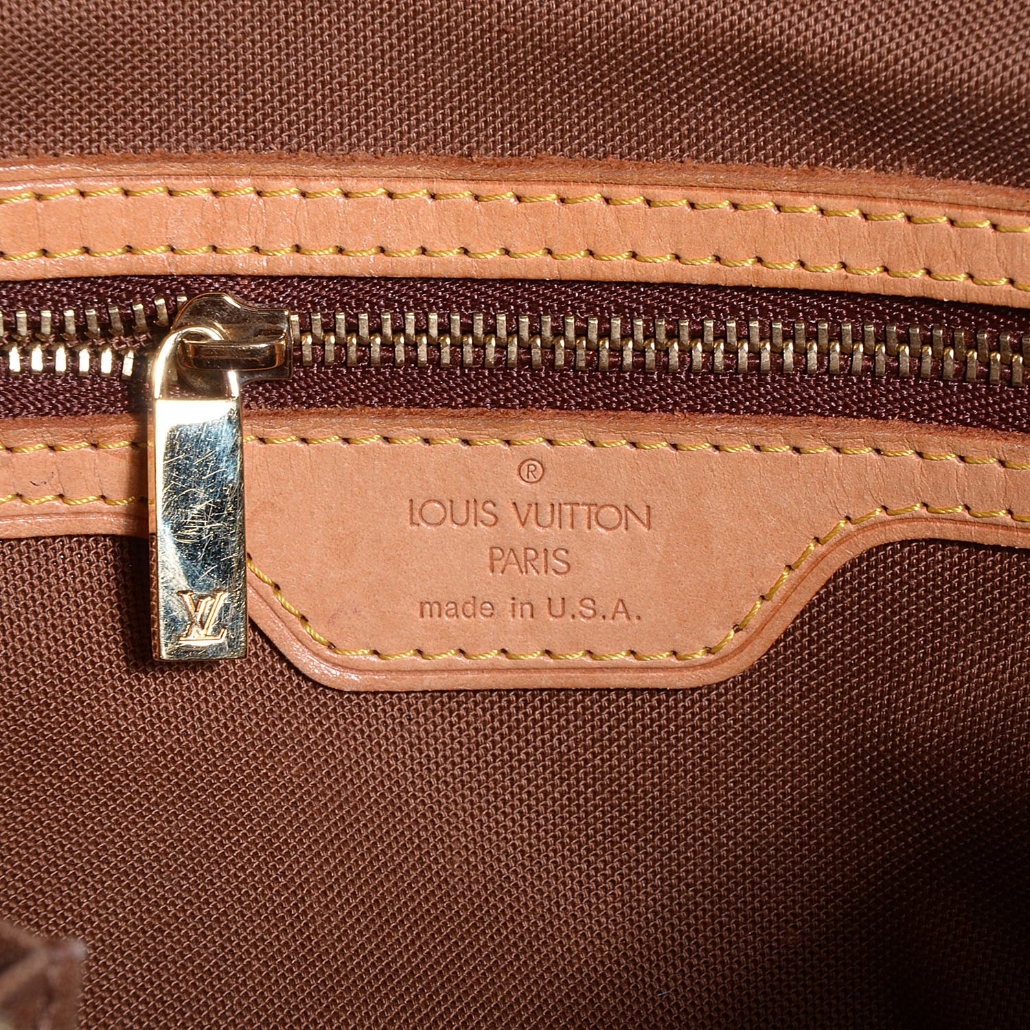 Louis Vuitton Monogram Cabas Piano 6 of 7