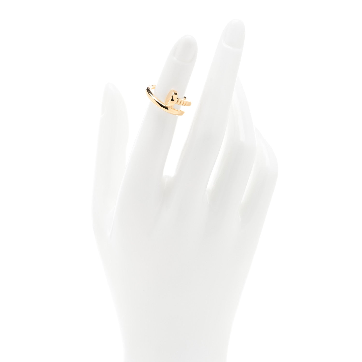 Cartier 18K Yellow Gold Juste Un Clou Ring 47 4 2 of 4