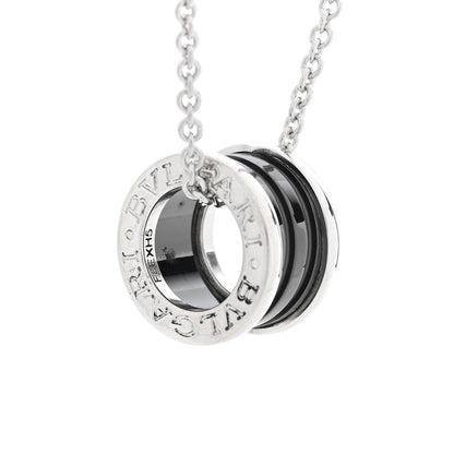 Bulgari Sterling Silver Ceramic Save The Children Pendant Necklace 4 of 5