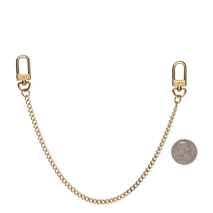 Louis Vuitton XL Pochette Extender Key Ring Chain Gold 2 of 2