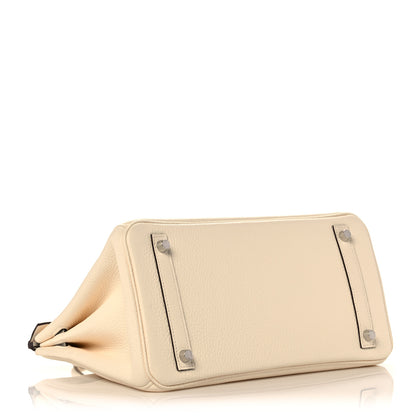Hermes Taurillon Clemence Birkin 30 Nata 5 of 35