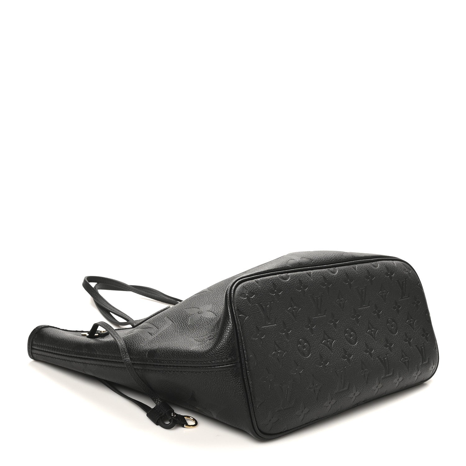 Louis Vuitton Empreinte Monogram Giant Neverfull MM Black 5 of 10