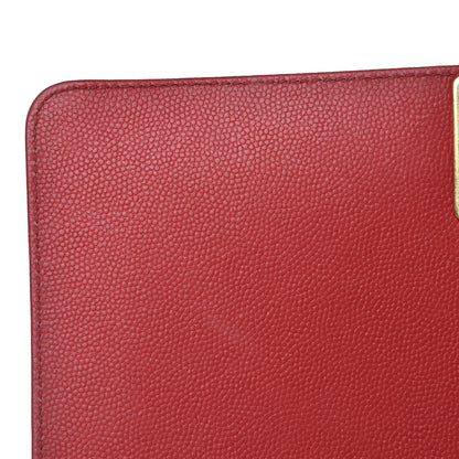 Chanel Caviar Quilted Medium Boy Flap Red 12 of 16