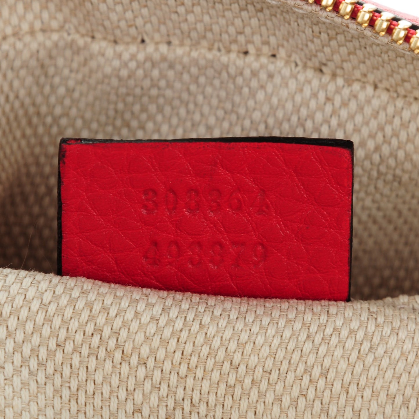 Pebbled Calfskin Small Soho Disco Bag Tabasco Red