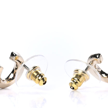 Chanel Pearl Coco Drop Earrings Gold 3 of 4