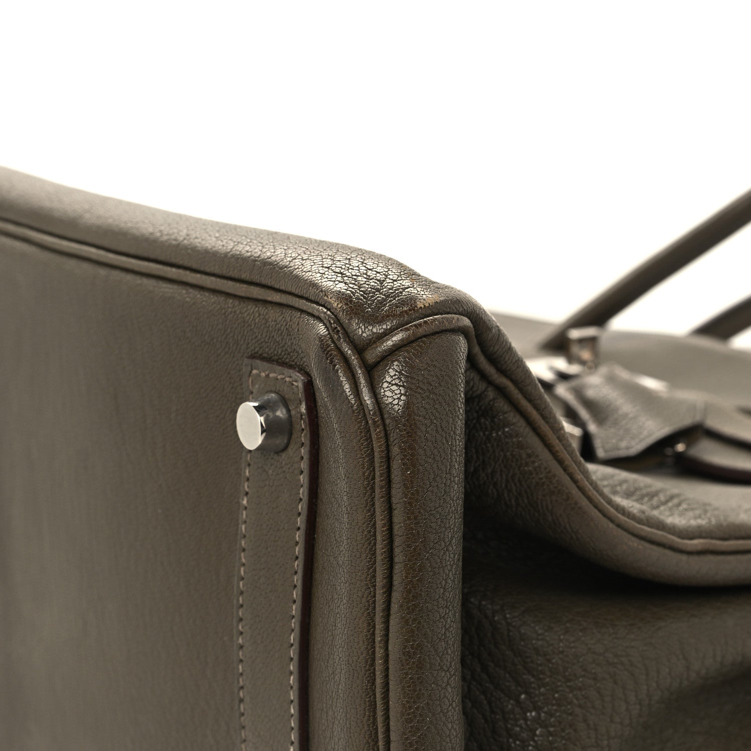 Hermes Chevre De Coromandel HAC Birkin 36 Vert Olive 1393105