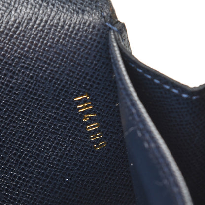 Louis Vuitton Utah Sarah Wallet Blue 7 of 8