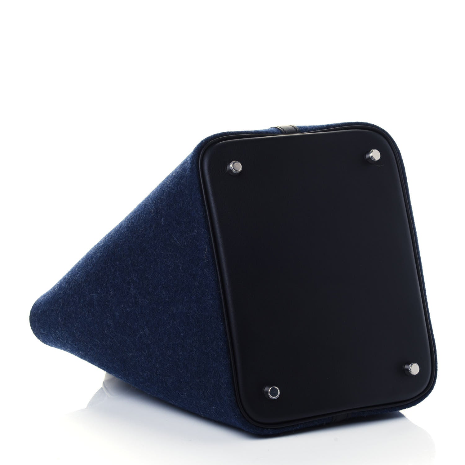 Hermes Feutre Swift Picotin Lock 22 MM Bleu Nuit Black 3 of 4