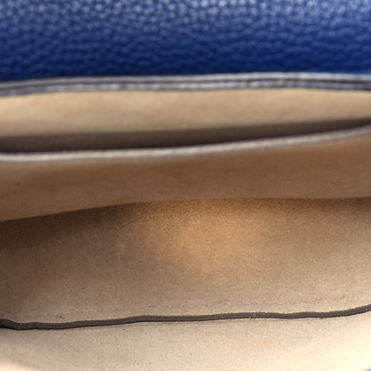 Chloe Grained Lambskin Mini Drew Shoulder Bag Royal Navy 5 of 9