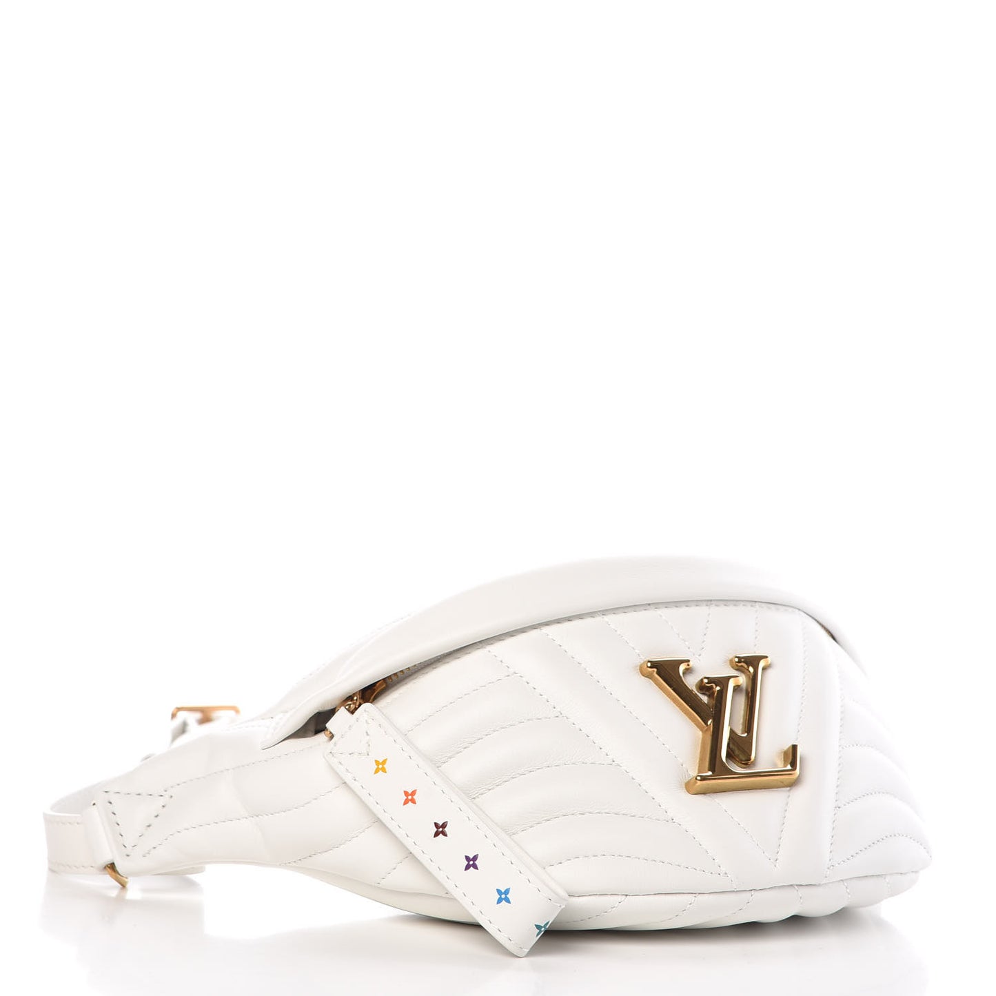 Calfskin New Wave Bumbag Snow