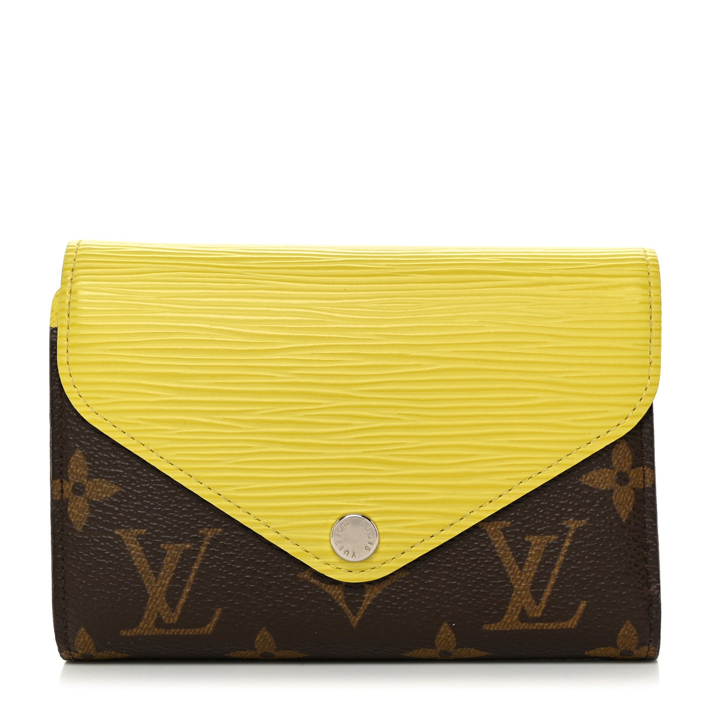 Epi Monogram Marie-Lou Compact Wallet Pistache