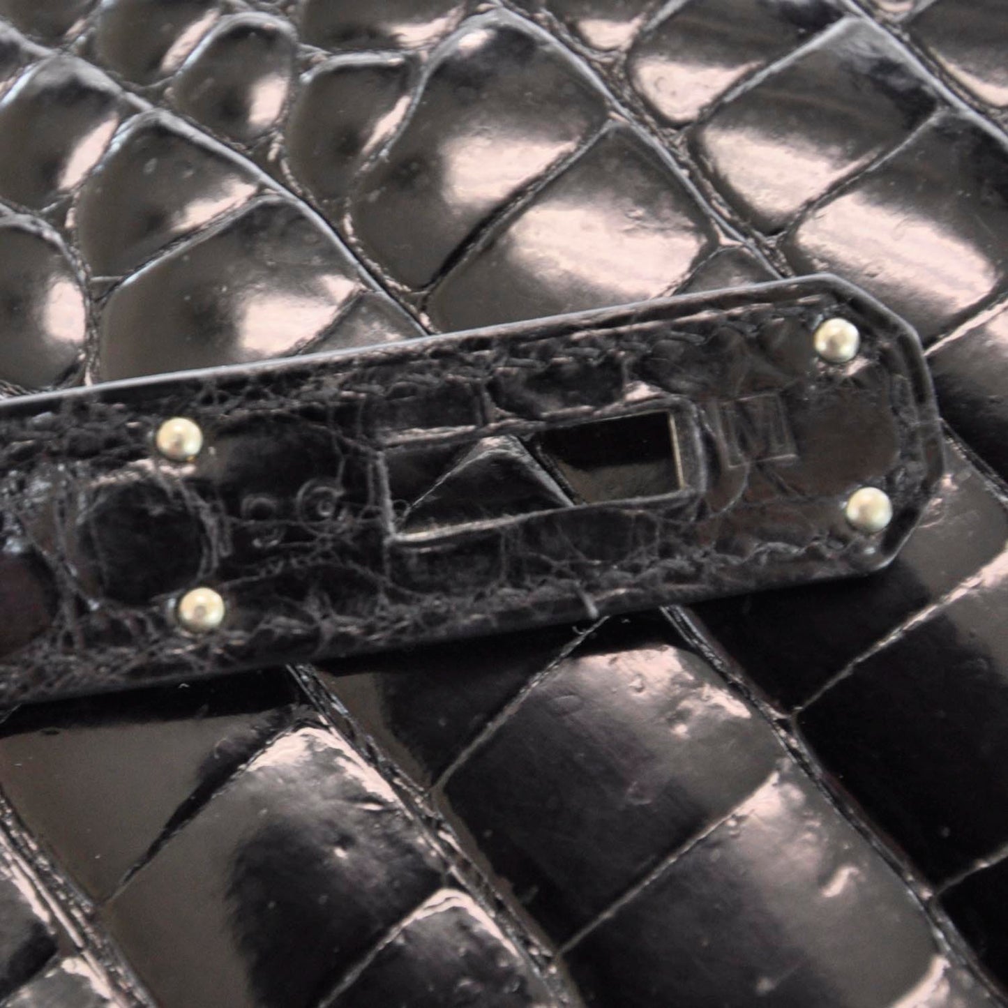 Niloticus Crocodile BIRKIN 35 Black