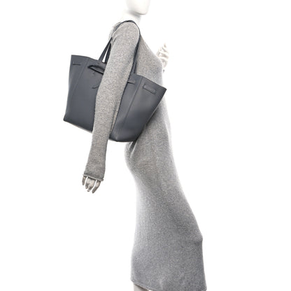 Celine Soft Grained Calfskin Small Belt Cabas Phantom Grey 2 of 11