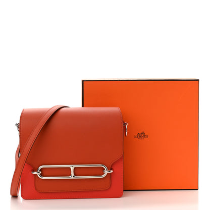 Hermes Evercolor Mini Sac Roulis Capucine Terre Battue 11 of 11