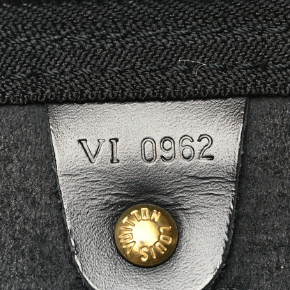 Louis Vuitton Epi Keepall 50 Black 6 of 8