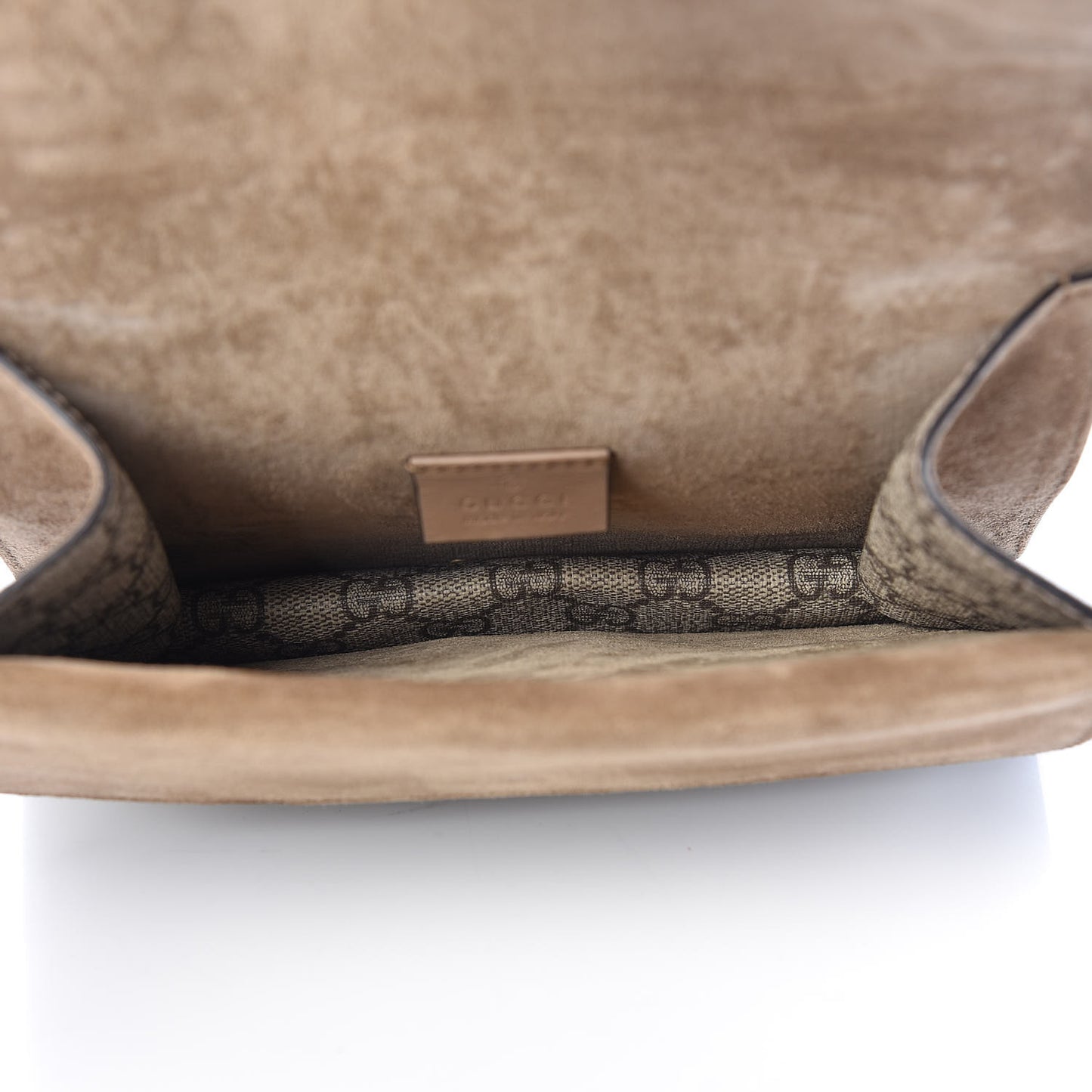 GG Supreme Monogram Mini Dionysus Shoulder Bag Taupe