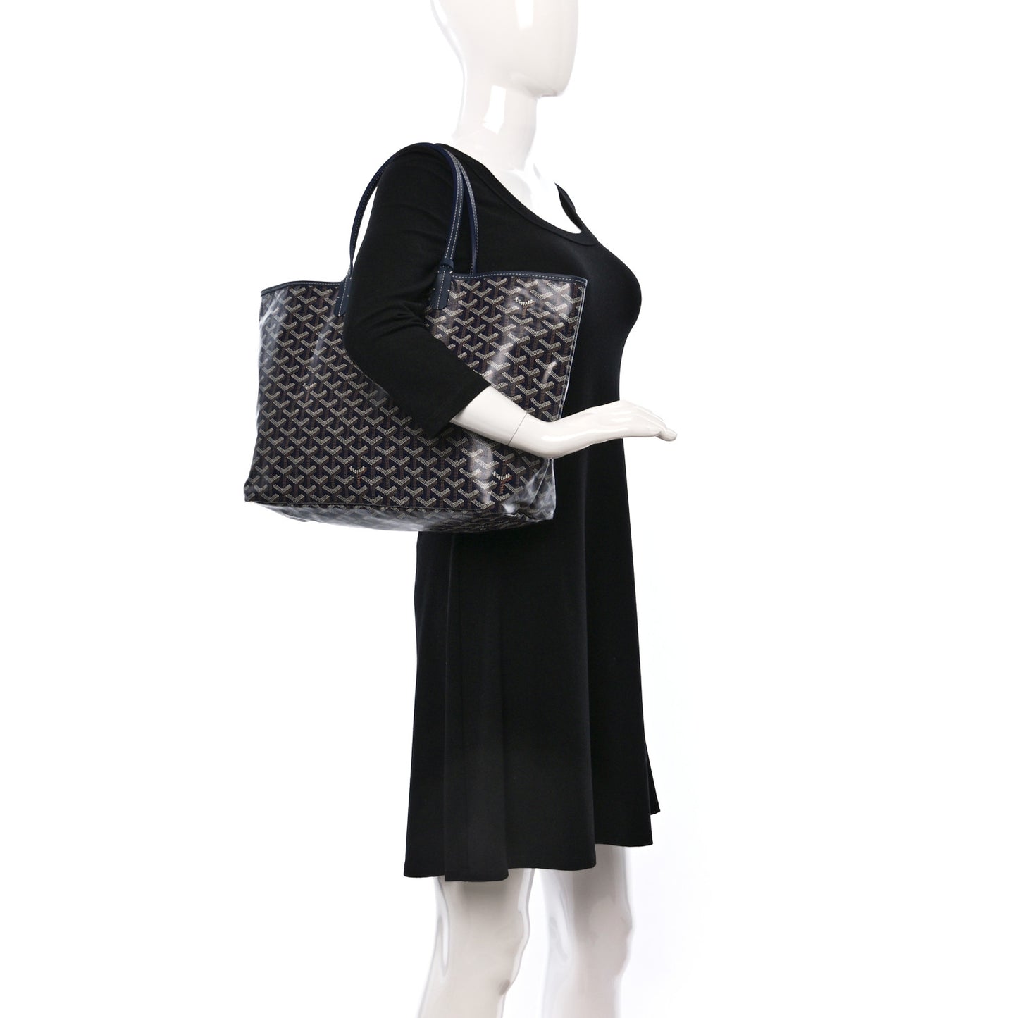 Goyardine Saint Louis PM Navy