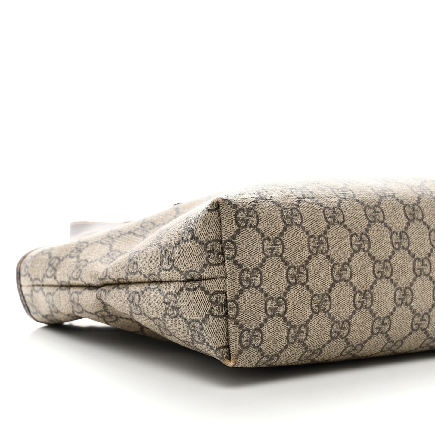 GG Supreme Monogram Small Joy Tote Dark Brown