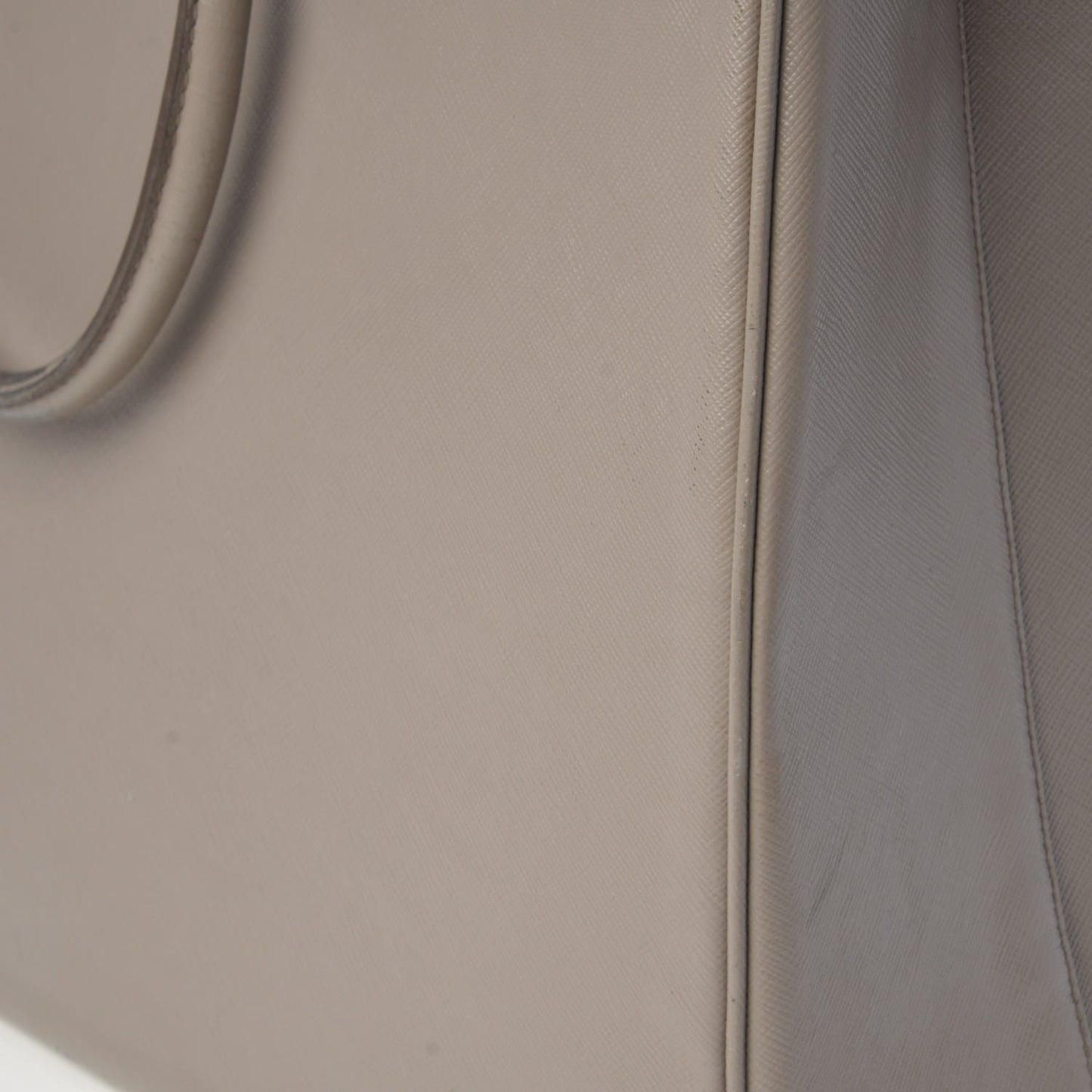 Saffiano Lux Extra Large Galleria Double Zip Tote Argilla