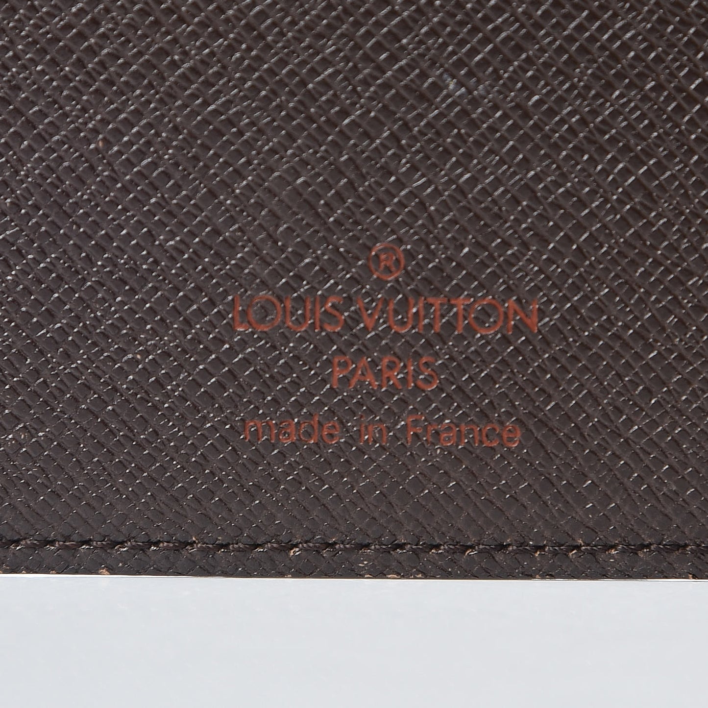 Damier Ebene Medium Ring Agenda Cover