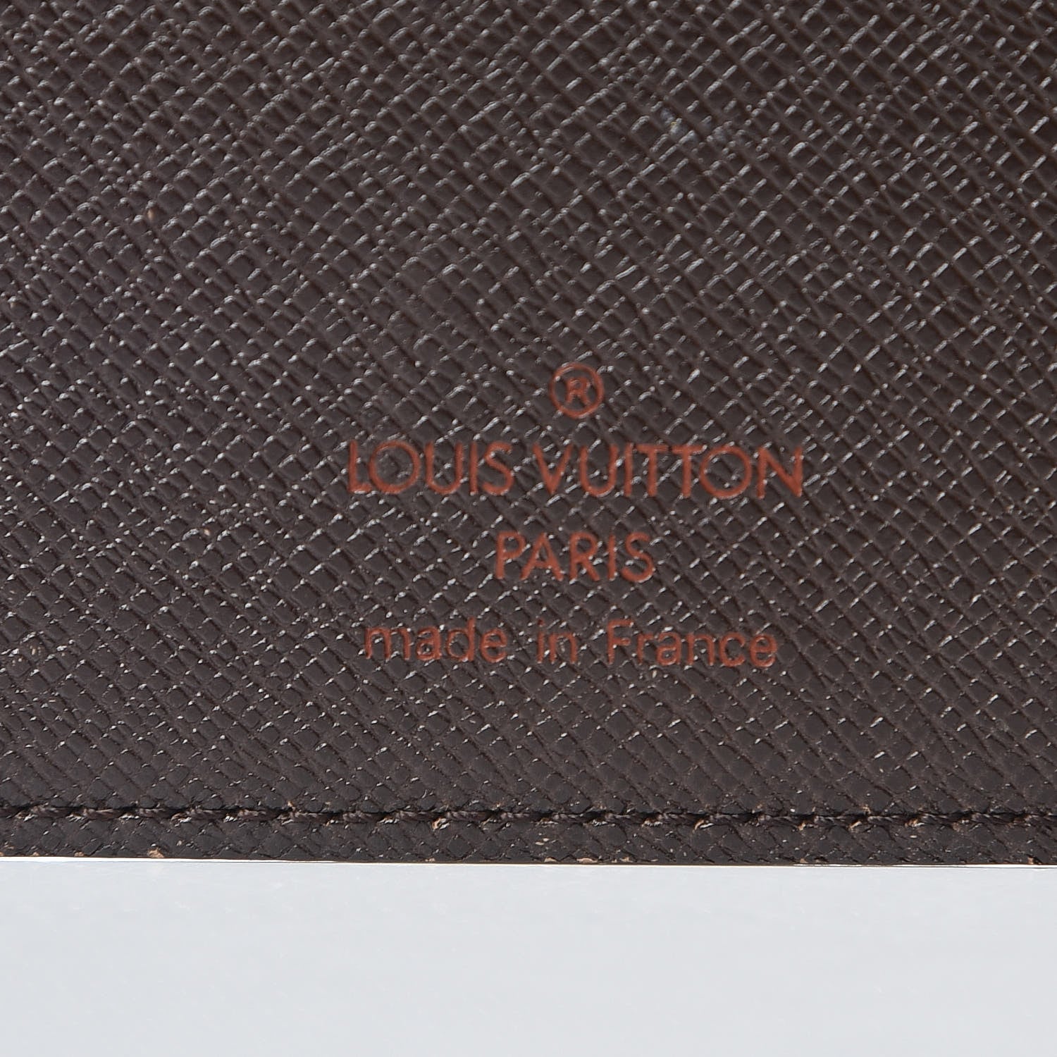 Louis Vuitton Damier Ebene Medium Ring Agenda Cover 6 of 10