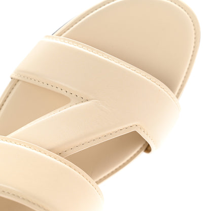 Bottega Veneta Calfskin The Band Flat Sandals 39 Cream 9 of 9