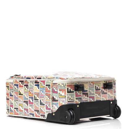 Fendi Zucca Spalmati FF Multicolor Carry On Luggage White Multicolor 4 of 13